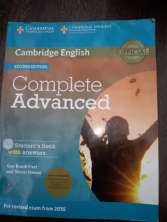 Complete Advanced Second Edition - curs si caiet de seminar