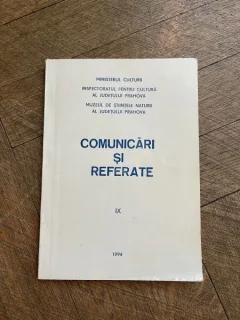 Comunicari si referate IX 1994