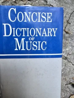 Concise Dictionary of Music