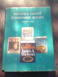 CONDENSED BOOKS READER'S DIGEST VOLUME 1 - 1981  (CARTE IN LIMBA ENGLEZA)