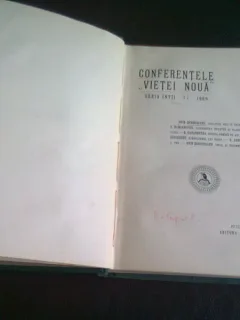 CONFERENTELE VIETEI NOUA OVIDIU DENSUSIANU