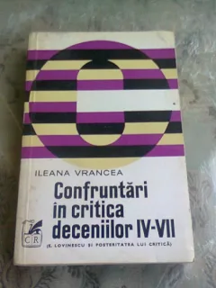 CONFRUNTARI IN CRITICA DECENIILOR IV-VII - ILEANA VRANCEA