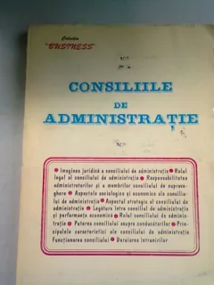 CONSILIILE DE ADMINISTRATIE
