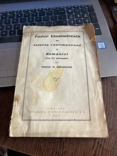 Const. V. Obedeanu Tudor Vladimirescu in istoria contimporana a Romaniei cu 15 stampe (1929)