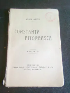 CONSTANTA PITOREASCA - IOAN ADAM