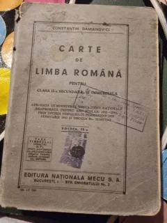 Constantin Damianovici - Carte de Limba Romana pentru clasa a II-a secundara si comerciala