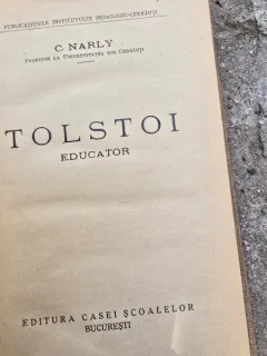 Constantin Narly - Tolstoi educator