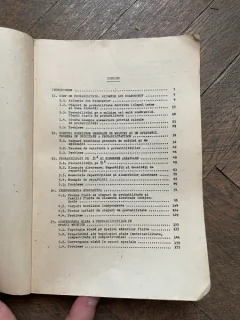 Constantin Tudor - Curs de teoria probabilitatilor