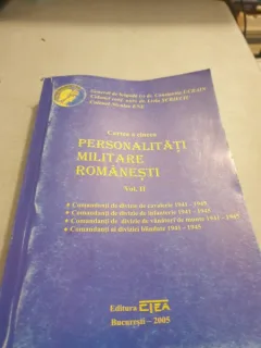 Constantin Ucrain, Liviu Scrieciu, Niculae Ene - Cartea a cincea. Personalitati militare romanesti (vol. II)