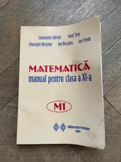 Constantin Udriste - Matematica. Manual pentru clasa a XI-a (2004)
