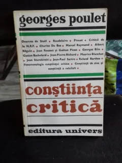CONSTIINTA CRITICA - GEORGES POULET
