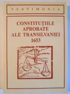Constitutiile aprobate ale Transilvaniei 1653
