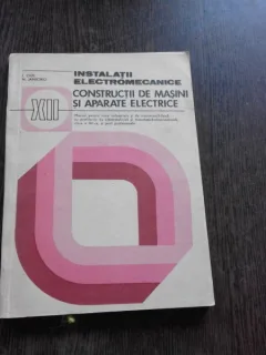 Constructii de masini si aparate electrice - maual pentru clasa a XII-a