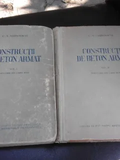 Constructii din beton armat - C.V. Sahnovschi  2 volume