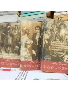 Contele de Monte-Cristo , 3 vol , Alexandre Dumas