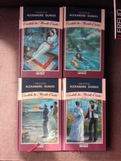 CONTELE DE MONTE CRISTO - ALEXANDRE DUMAS  4 VOLUME CARTI IN TIPLA