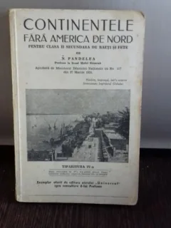 CONTINENTELE FARA AMERICA DE NORD - N. PANDELEA