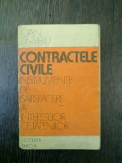 Contractele civile instrumente de satisfacere a intereselor cetatenilor - Oan Zinveliu