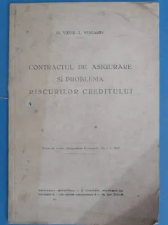 CONTRACTUL DE ASIGURARE SI PROBLEMA RISCURILOR CREDITULUI-VIRGIL VENIAMIN