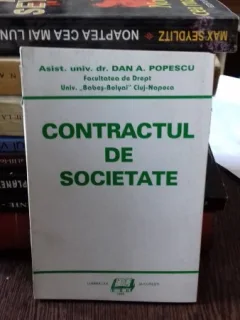 CONTRACTUL DE SOCIETATE - DAN A. POPESCU
