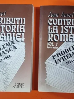 Contributii la istoria României - Jean Angel volumul 1 partea I si II