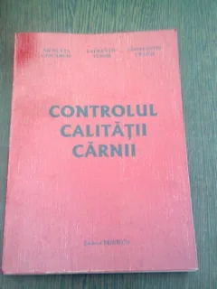 CONTROLUL CALITATII CARNII - NICOLETA CIOCIRLIE