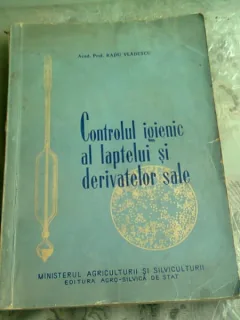 CONTROLUL IGIENIC AL LAPTELUI SI DERIVATELOR SALE - RADU VLADESCU