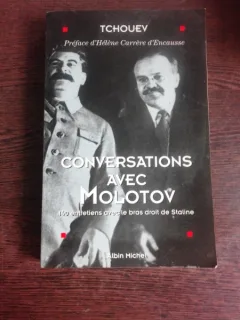 CONVERSATIONS AVEC MOLOTOV   (CARTE IN LIMBA FRANCEZA)