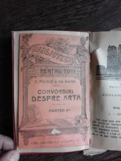 CONVORBIRI DESPRE ARTA - E. PECAUT, PARTEA II-A