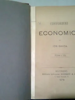CONVORBIRI ECONOMICE - ION GHICA
