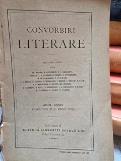 Convorbiri Literare - Anul XXXIV Fascicolul II - 15 Februarie