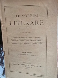 Convorbiri Literare - Anul XXXIV Fascicolul III Martie - 1900