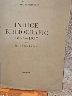 Convorbiri Literare - Indice Bibliografic 1896-1937 - M. Sanzianu