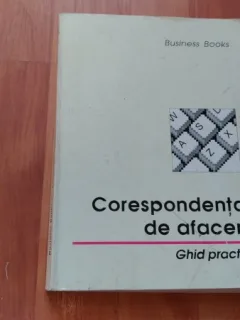 CORESPONDENTA DE AFACERI--TITI TUDORANCEA
