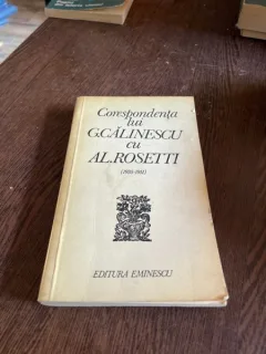 Corespondenta lui G. Calinescu cu Al. Rosetti (1935-1951)