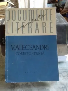 CORESPONDENTA - V. ALECSANDRI