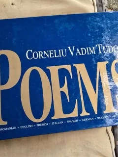 Corneliu Vadim Tudor - Poems (1998) cu dedicatia autorului