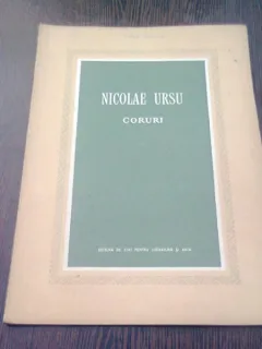 CORURI - NICOLAE URSU