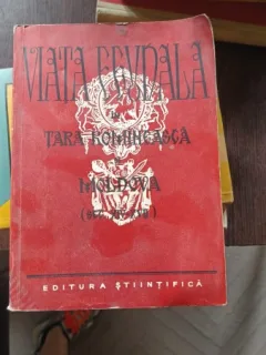 COSTACHEL. PANAITESCU, CAZACU - VIATA FEUDALA IN TARA ROMANEASCA SI MOLDOVA 9SEC XIV-XVII) ED STINTIFICA 1957, 559 PAG STARE BUNA