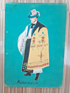 Costum popular Maghiar de pusta, desen