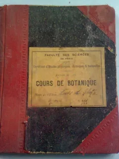 COUR DE BOTANIQUE   (CURS DE BOTANICA)