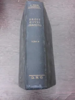 Cours elementaire de Droit Civil francais - Ambroise Colin  Vol.III