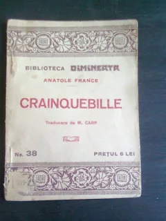 CRAINQUEBILLE - ANATOLE FRANCE