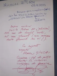 CRAMPEIE DE ISTORIE - FLORIN N. SINCA (CONTINE DEDICATIA AUTORULUI CATRE UNCHIUL SAU)