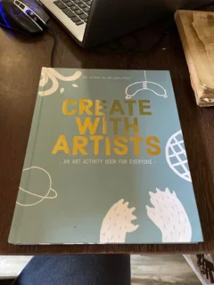 Create with aritsts - an art activity book for everyone