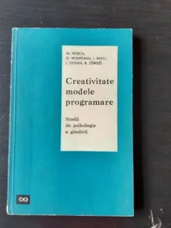 CREATIVITATE, MODELE, PROGRAMARE - AL. ROSCA