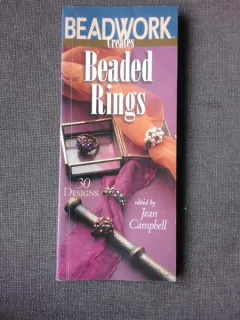CREAZA INELE DIN MARGELE, 30 DE MODELE/CREATES BEADED RINGS  - JEAN CAMPBELL  (TEXT IN LIMBA ENGLEZA)