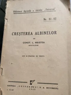 Cresterea albinelor - Const.L. Hristea