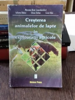 CRESTEREA ANIMALELOR DE LAPTE IN EXPLOATATII AGRICOLE - MARIANA BRAN