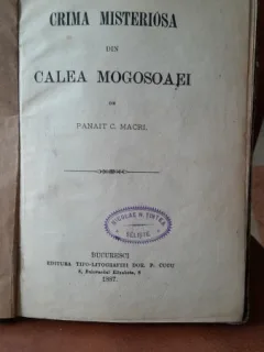 Crima misterioasa din Calea Mogosoaei - Panait C. Macri